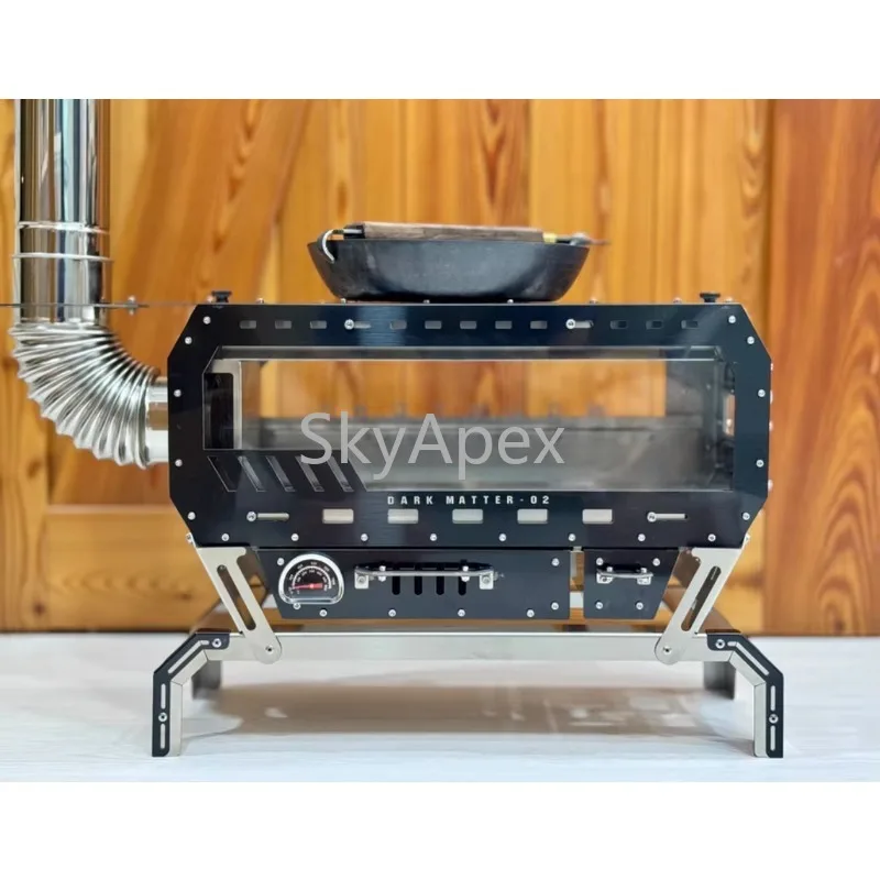 Luxury  New  Design Wood  Burning Stove - Multifunctional Portable Efficient Heating  for Indoor Home & Outdoor Glamping Camping