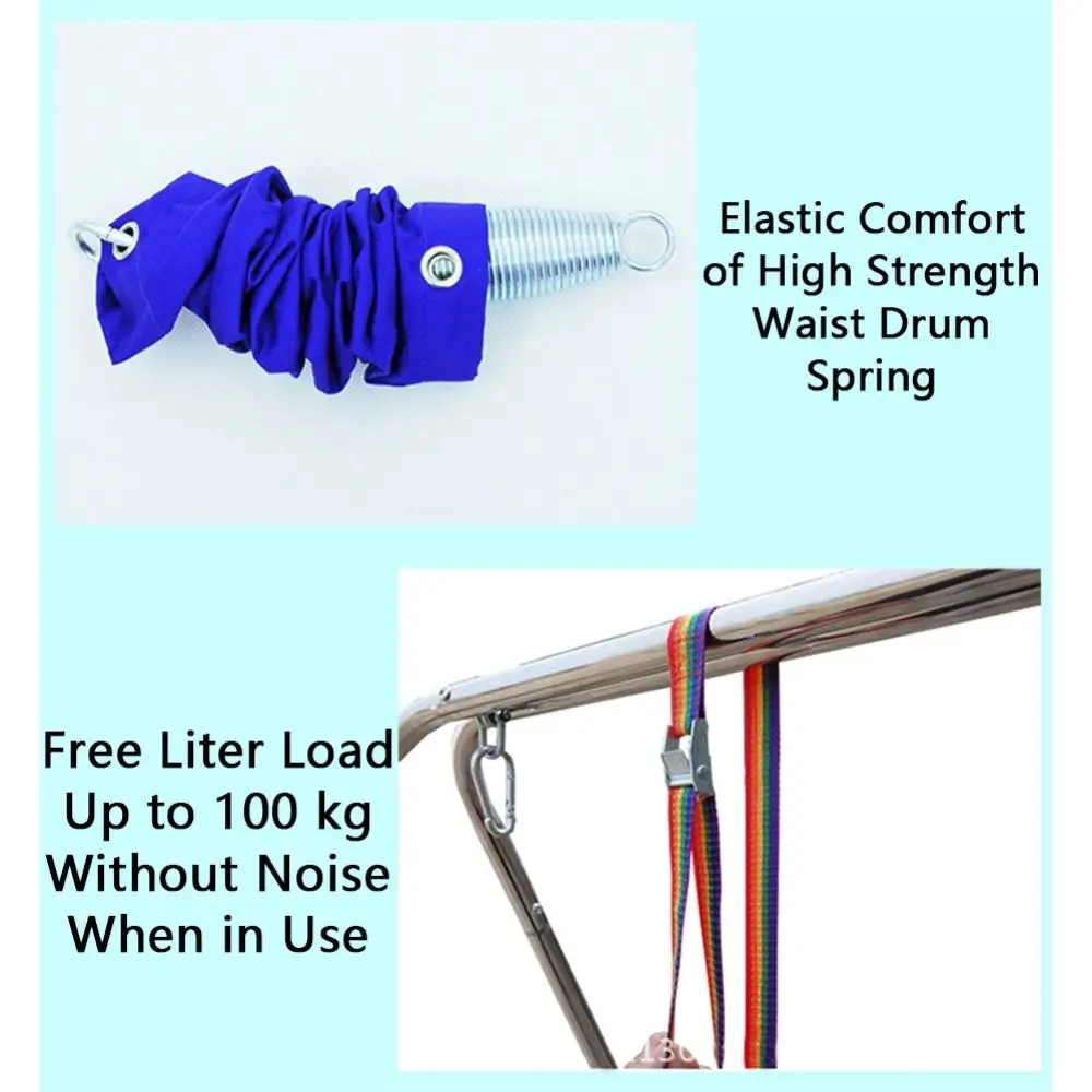 New Safety Jumper Adjustable Strap Lifting Belt Jumping Chair Early Education Doorway Jumper Toddler - Image 4