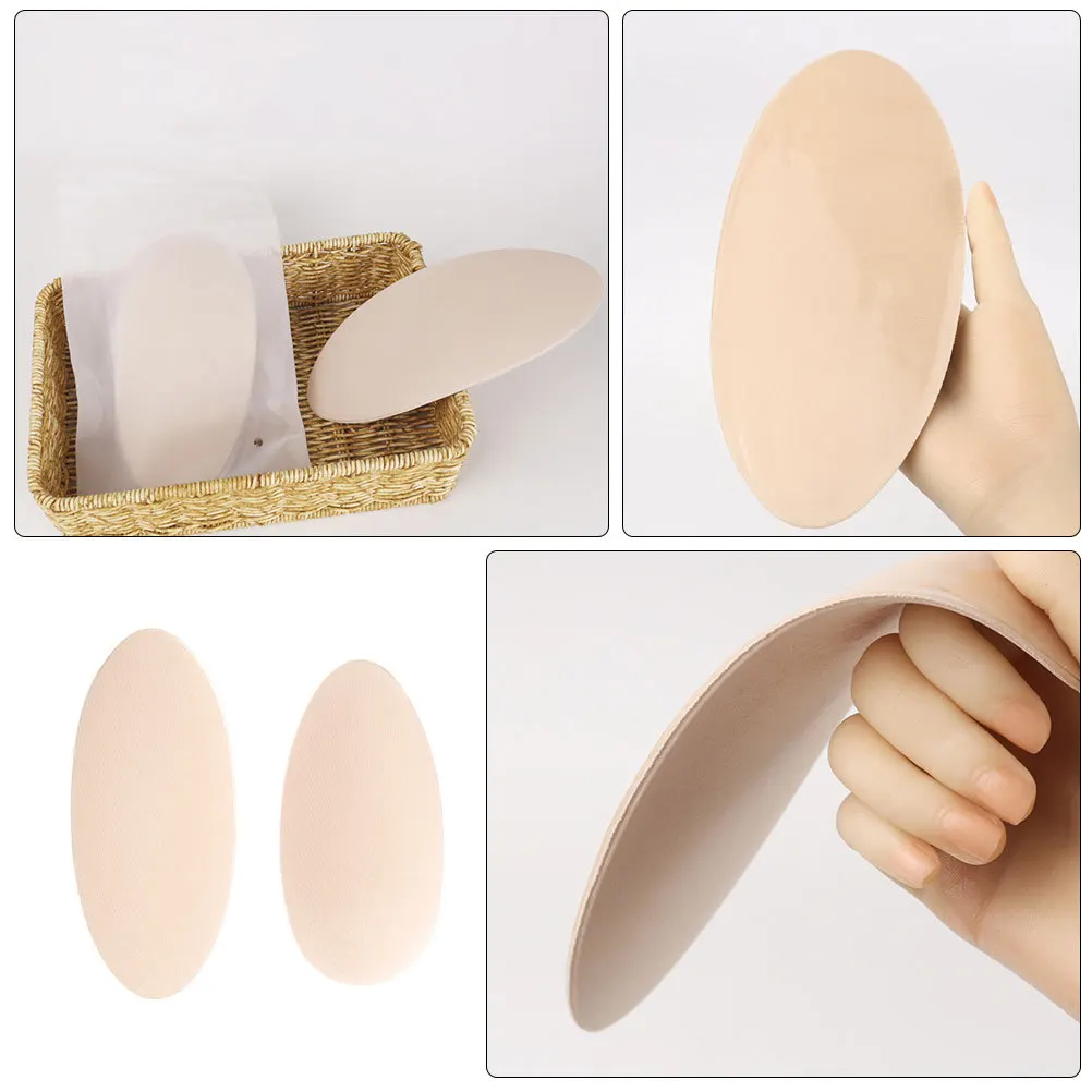 

2Pairs Silicone Calf Support Pads Reusable Leg Enhancers for Thin Legs Straight Calf Corrector Non Slip Fit Ideal for Leg Shape