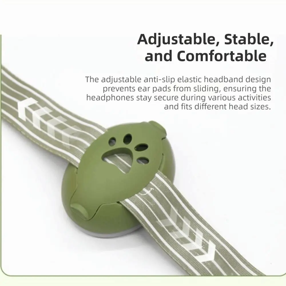 Adjustable Baby Ear Protection Earmuffs Lightweight Skin-friendly Noise Reduction Earmuffs Improves Sleep Durable