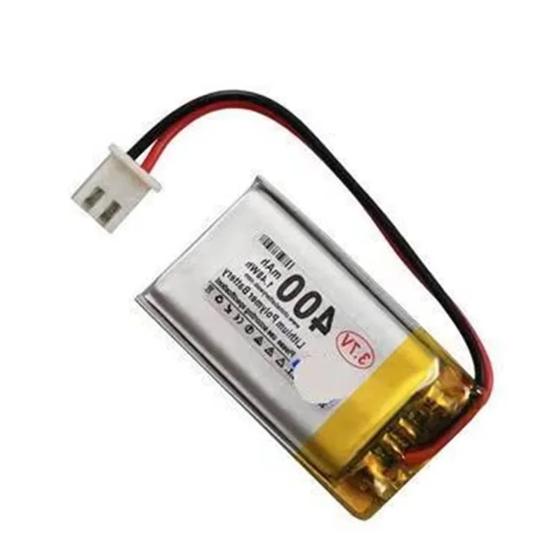 2Pcs/Lot 402035 3.7V 400Mah Polymer Li-po Lithium Ion Rechargeable Battery For Speaker