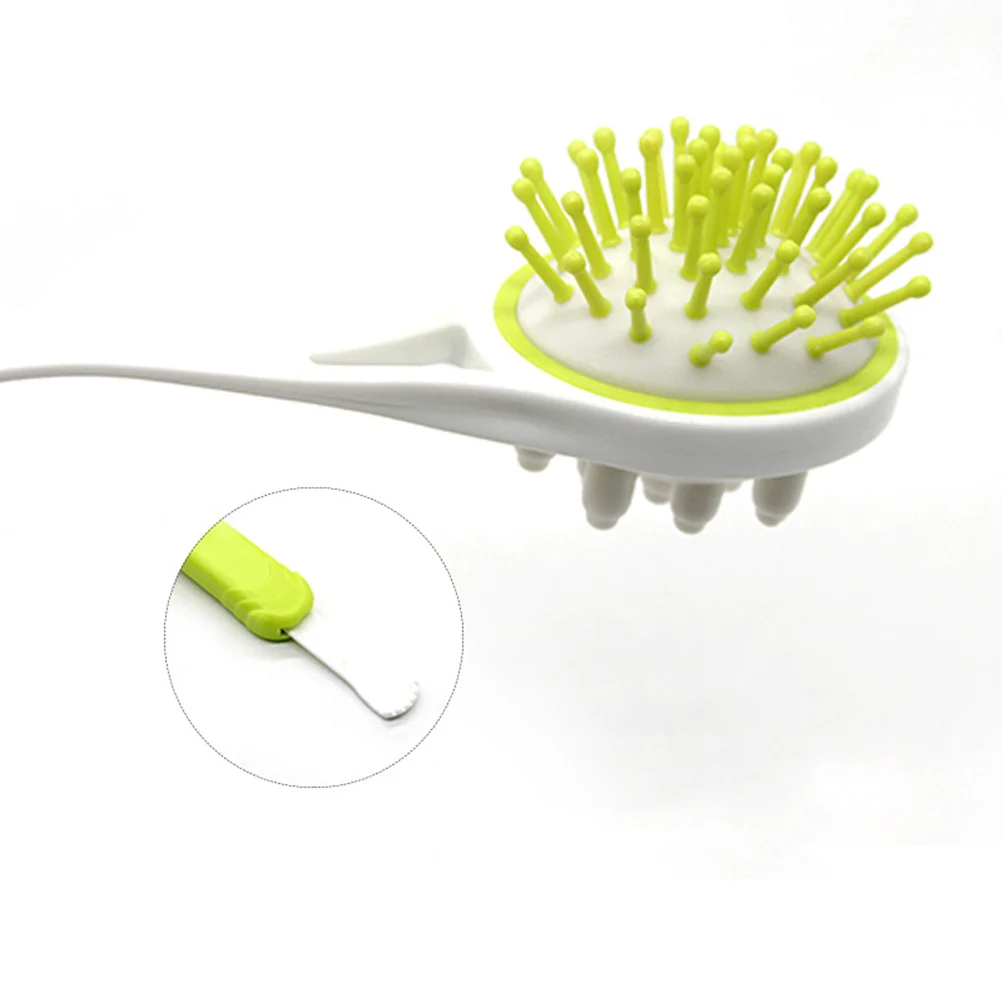 

1pc Silicone Double Sided Massage Hammer Telescopic Handle For Back Neck Shoulder Pain Relief Therapy Tool Stress Reduction