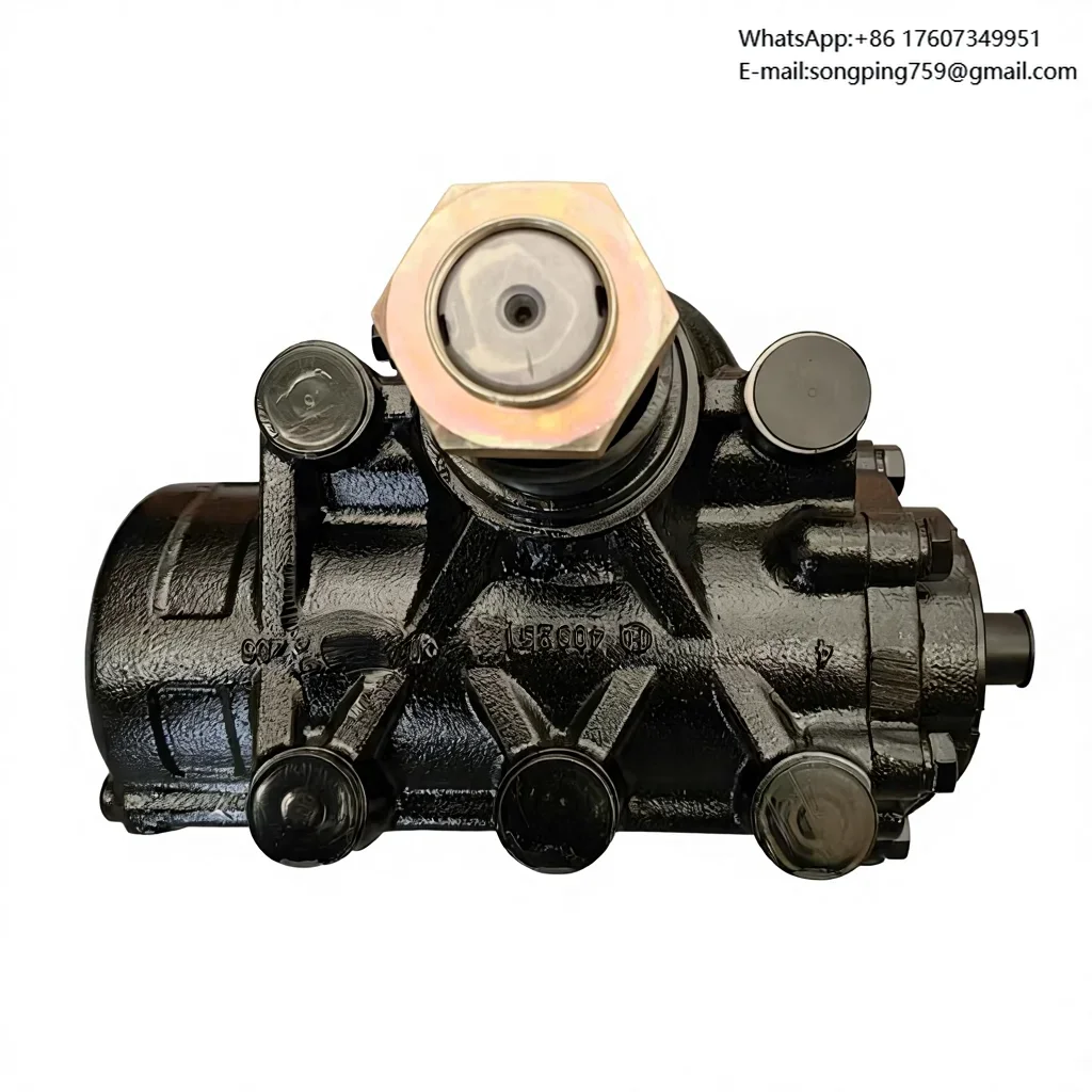Shacman F3000 New Steel Power Steering Gear Machine Spare Parts for Steering Box
