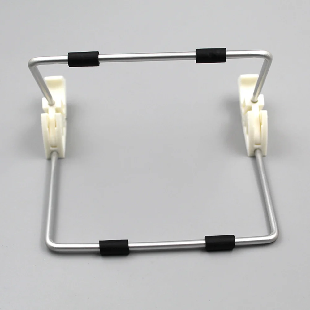 

Tofficu Whiteboard Laptop Stand for Desk Tablet Monitor Aluminum Alloy Easel Office Writing Board Silver Vertical Holder