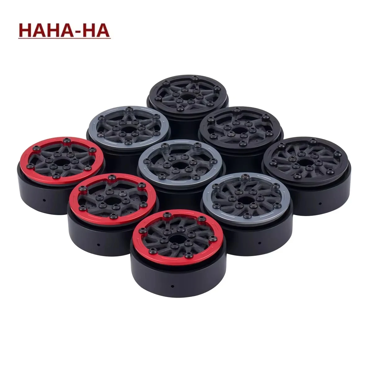 

4 шт. 1,9-дюймовый обод из углеродного волокна с тормозными роторами для 1/10 RC Crawler SCX10 TRX4 Capra Cheater Rigs 1.9S LCG DIY