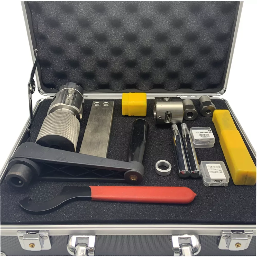1 4 Inch 3 8 Inch High Pressure Pipe Manual Threaded Taper Tool Kit Water Jet Pipe Fabrication Processing Tool Set
