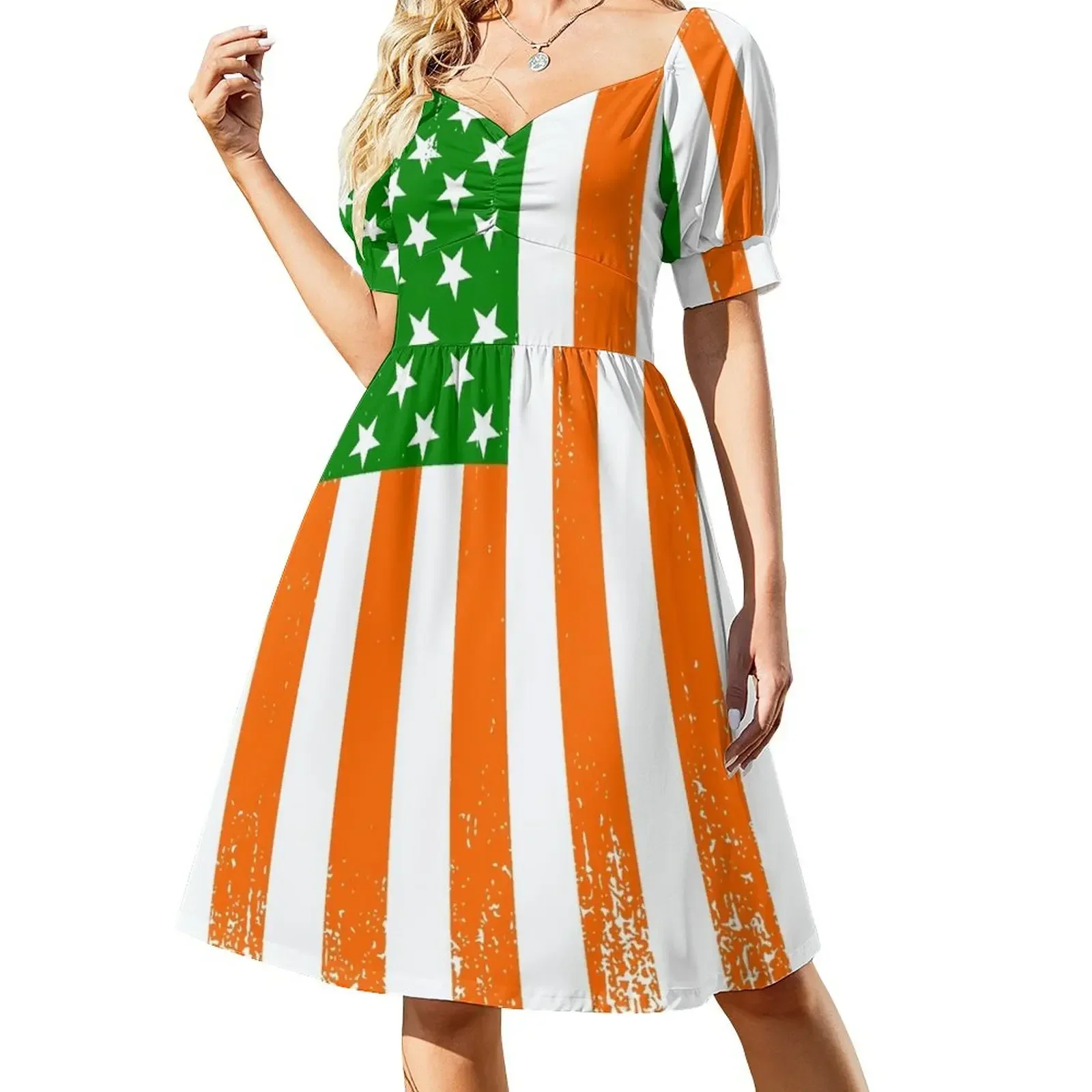 Irish American Flag Sleeveless Dress dresses women summer 2025 dress women summer 2025 Dress