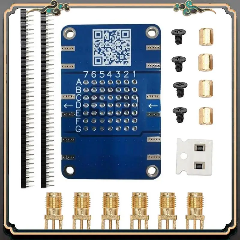 ASMA-For Nanovna Testboard Kit VNA Test Demo Board Network Analyzer Testing Board Demo Board For Nanovna Network Analysis