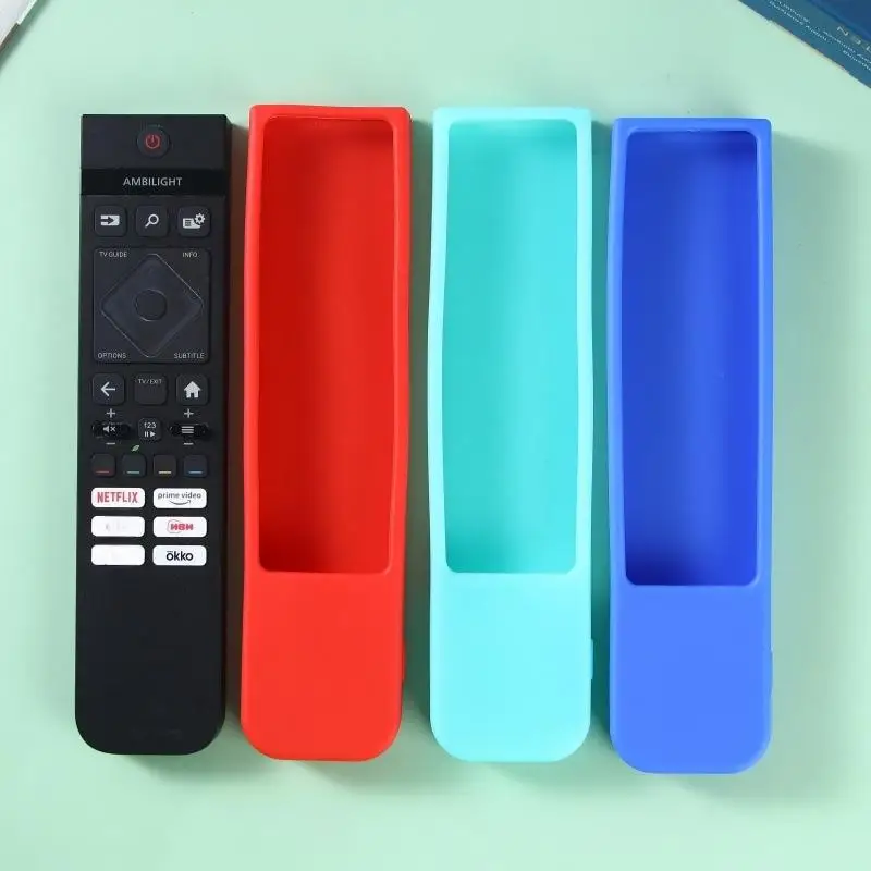 1Pcs Silicone Protective Cover For TV Remote 398GM10BEPHNE000SY SRC 3215 01 398GR10BEPHNL000SY SRC 3216 12 Anti Slip Sheath