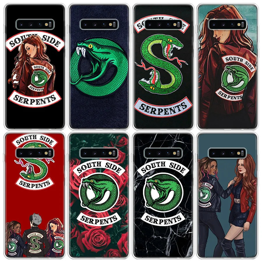 Riverdale TV Show Phone Case For Galaxy Samsung S22 Plus S21 S24 Ultra Clear S20 S23 FE S10 S10E S9 S8 Cover Pattern Capa Soft T