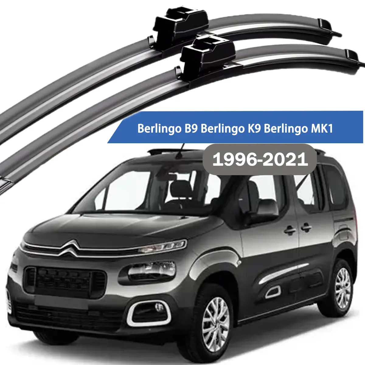Front Windshield Windscreen Wiper Blades Carbon Fibre Wipers For Citroen Berlin…