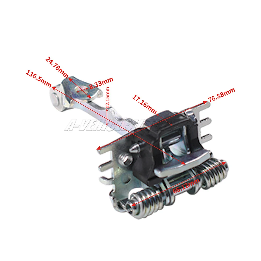 New 824310007R For Renault Megane III MK3 KZ0 BZ0 1Pc Door Hinge Check Strap Limiter Front Left Right 804303543R Car Accessories view 2