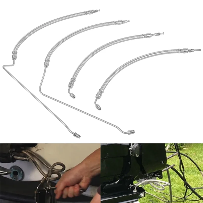 

A58X-32-864959 Hydraulic Cylinder Hose Kit For Mercruiser Alpha One Gen Two 1 2 I II 32-864960 32-99904Q