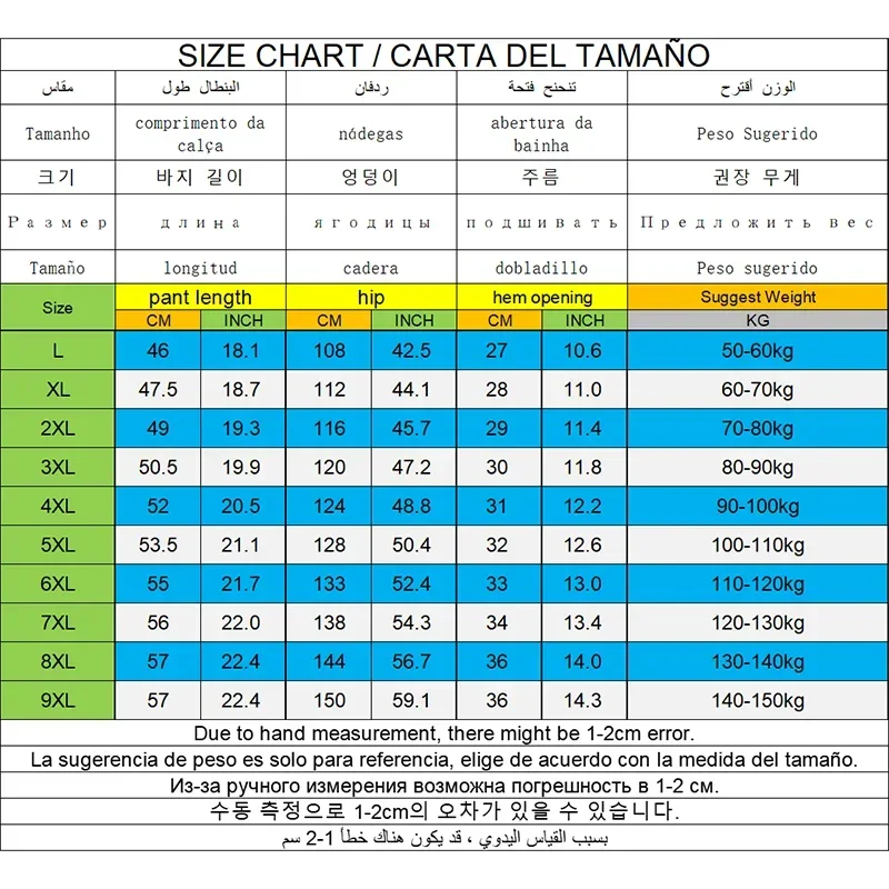 กางเกงวอร์มผู้ชาย1/2/3ตัว100-150กก. กางเกงขาสั้นลำลอง5XL-9XL ทรงหลวมเอวยางยืดกางเกงกีฬาวิ่งออกกำลังกาย