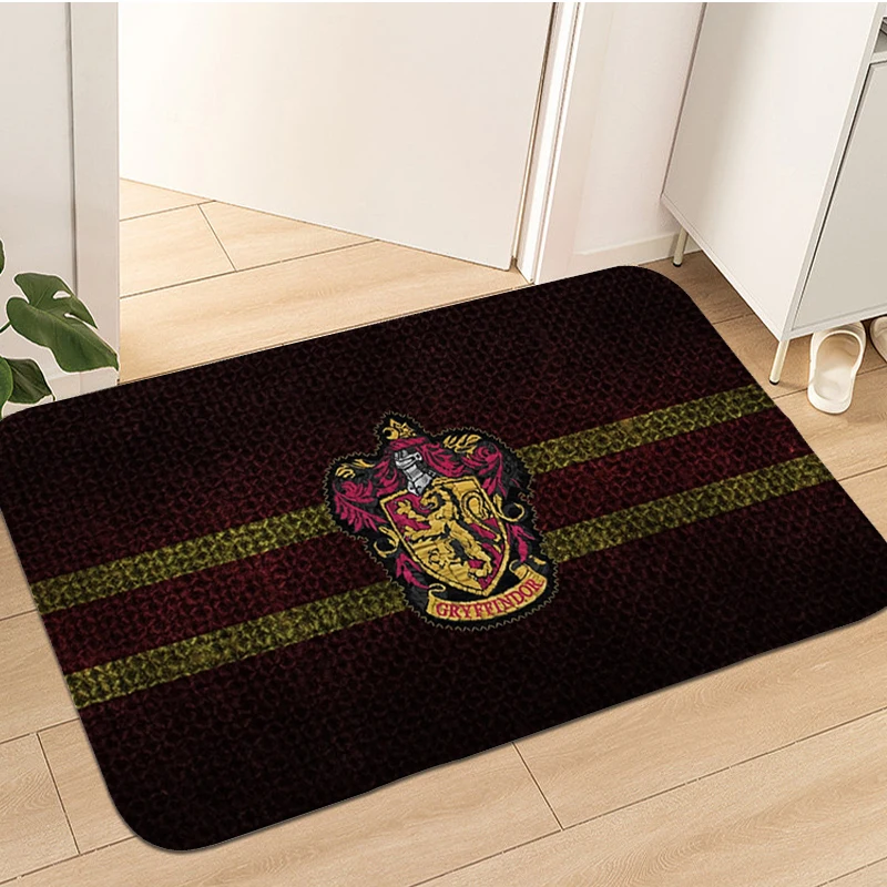 Carpet for Bedroom G-Gryffindors Washable Non-slip Kitchen Rug Soft Outdoor Entrance Doormat Living Room Floor Carpets Door Mat