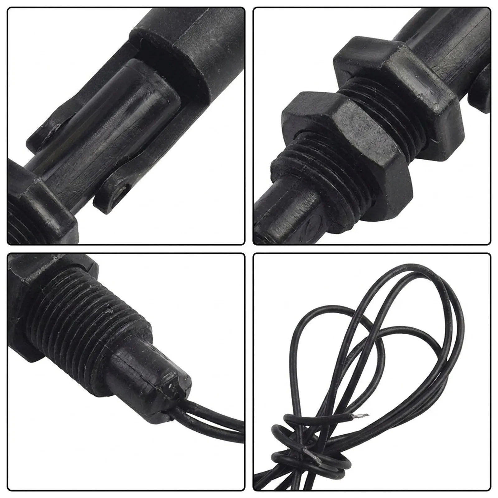Water Level Control Float Switch Sensor for 12V 24V DC Applications in Aquariums Hydroponics Freshwater Saltwater Tanks
