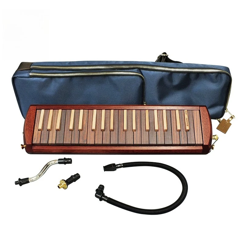 

W37-key wooden harmonica W-37 performance-grade oral organ rosewood keys
