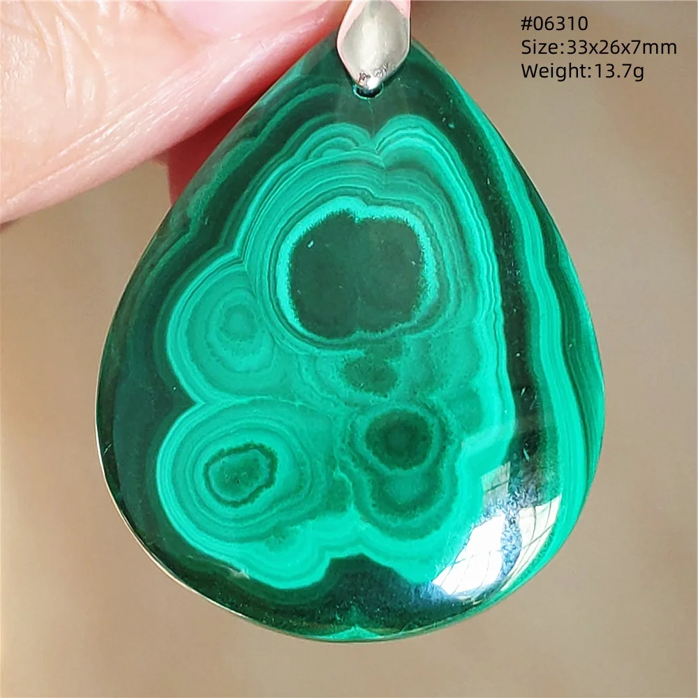 Natural Green Chrysocolla Malachite Pendant Women Men Malachite Jewelry Necklace Best Bead Gift Fashion Jewelry AAAAAA