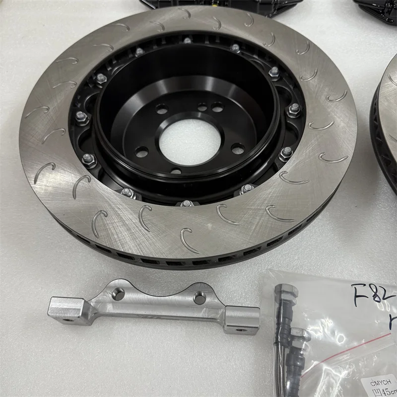 Jekit Rear 9202 Caliper Black 355x28mm Disc for bmw F82 M4 Rim 18