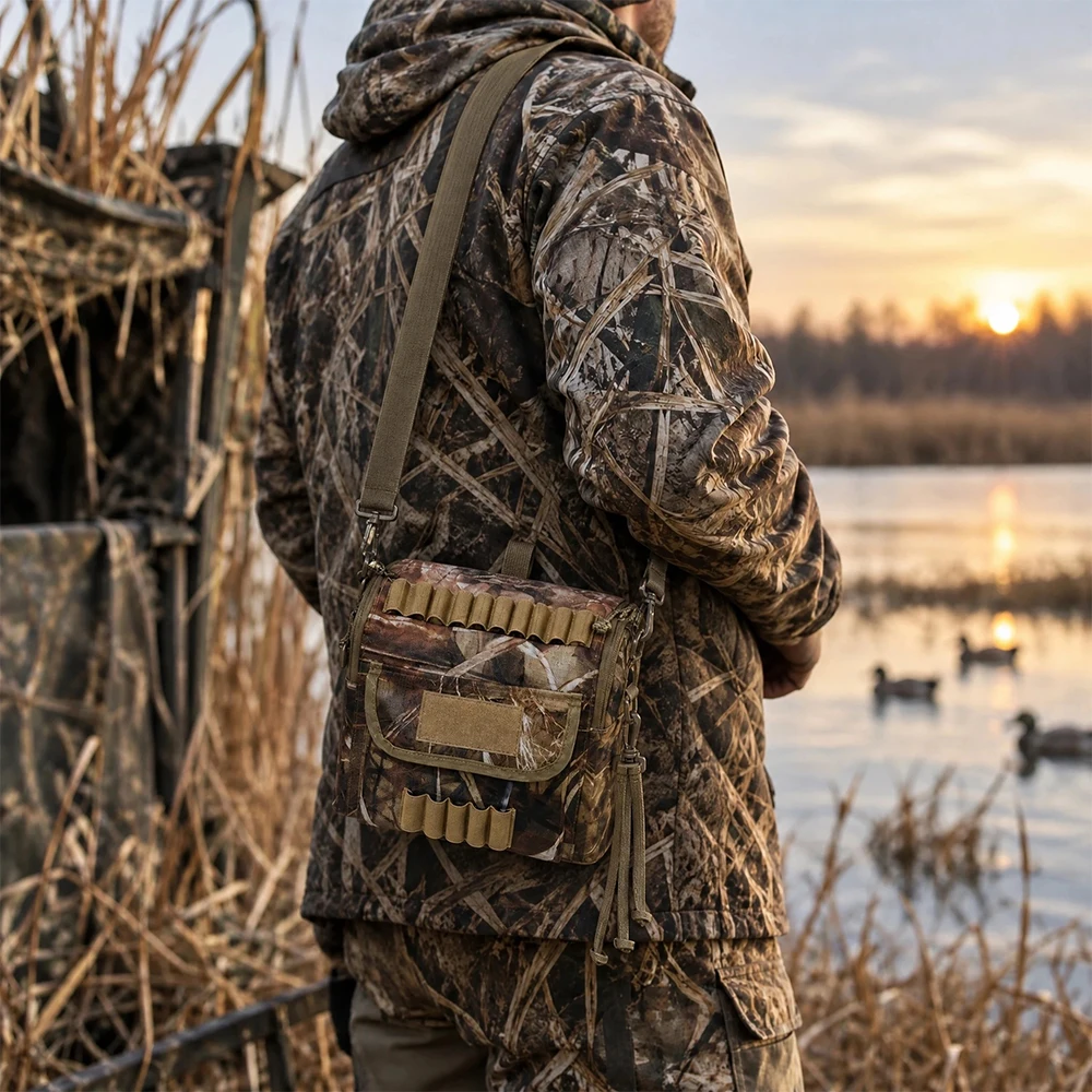 Outdoor Hunting Gear Storage - Большая тактическая сумка-мессенджер с камуфляжным рисунком,