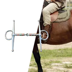 Morso da cavallo pezzo a bocca di cavallo forniture equestri anelli più grandi punta da filetto