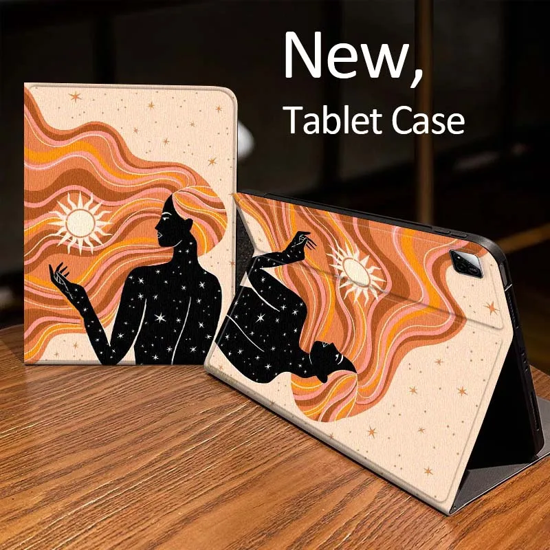 

Cartoon Red City Light For Xiaomi Mi Redmi Pad 2 4 5 7S 6S 6 7 8 Plus SE Pro K 2025 inch 8.7 11 Tablet Case