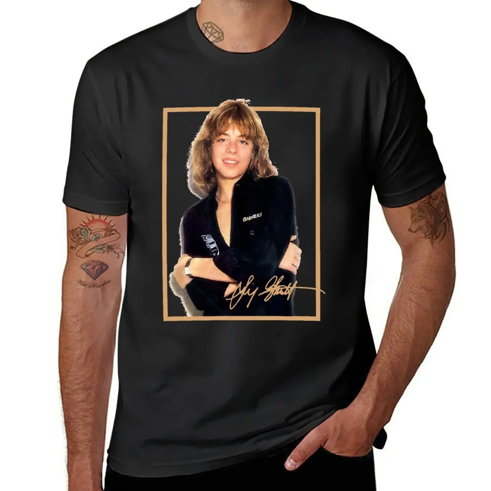 Leif Garrett T-Shirt tees custom t shirt anime clothes shirts men