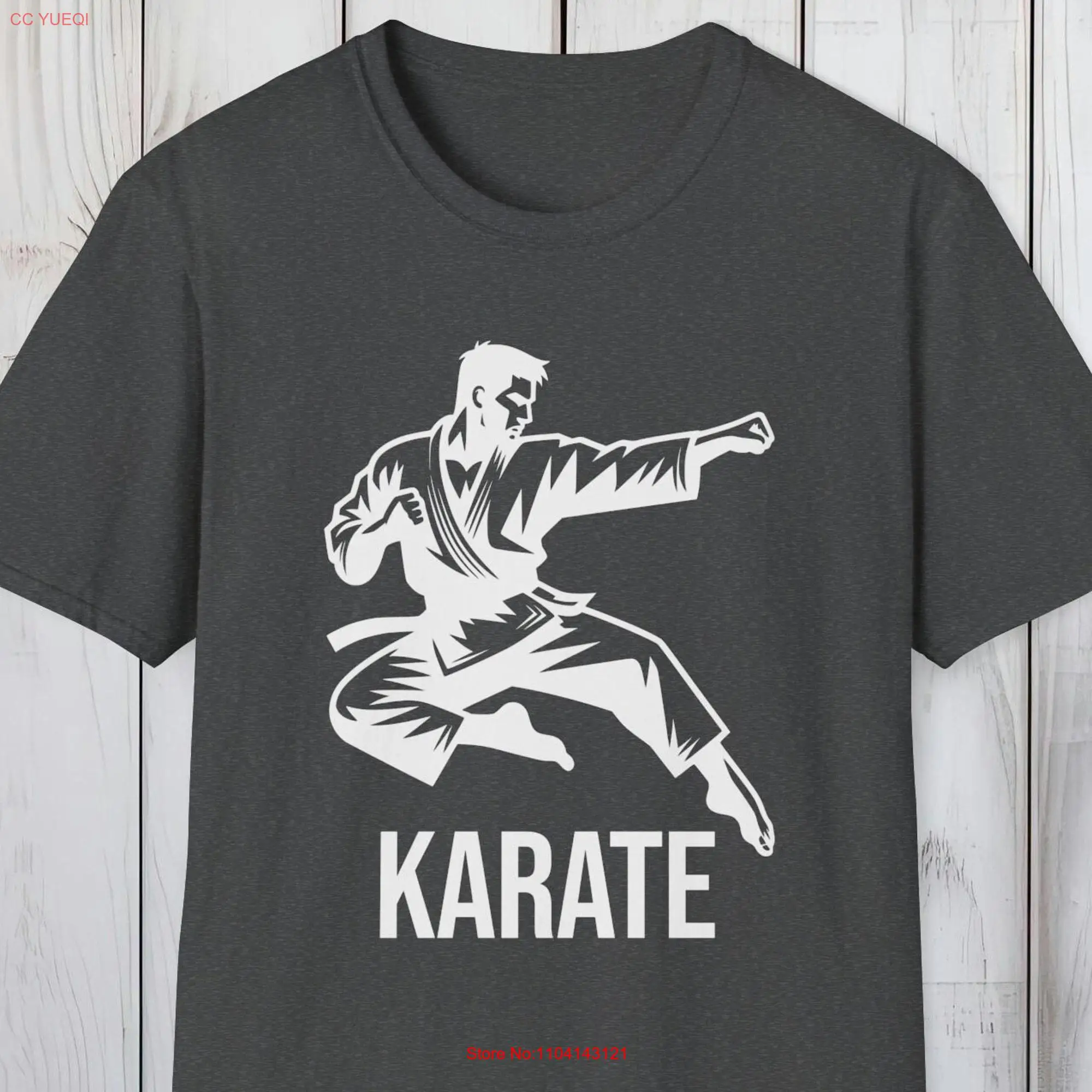 Karate Humor T Shirt Kick Back and Laugh Light Hearted Witty for Fans Humorous Senseis 9 Fashionable Colors