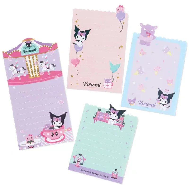 Cartoon Tearable Note Book Ins Sanrio Note Paper Hand Account Book Notebook Message Strip Non-sticky Small Book