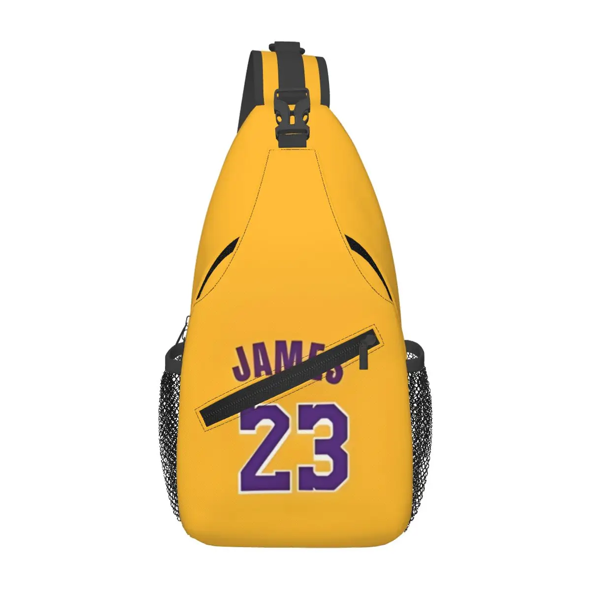 Lebron-James Crossbody Sling Bag Small Chest Bag Shoulder Backpack Daypack for Hiking Outdoor Cycling Satchel