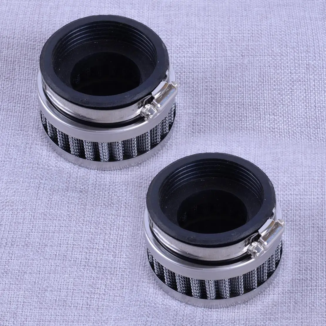 

2Pcs 52mm-58mm Carb Air Filters Cleaners Pod For Motorcycle Pit Dirt Bike Scooter