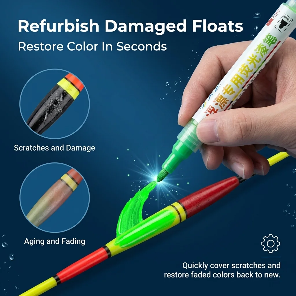 Anglerbojen-Marker mit fluores – Night Float Fishing Bewertung und Preis