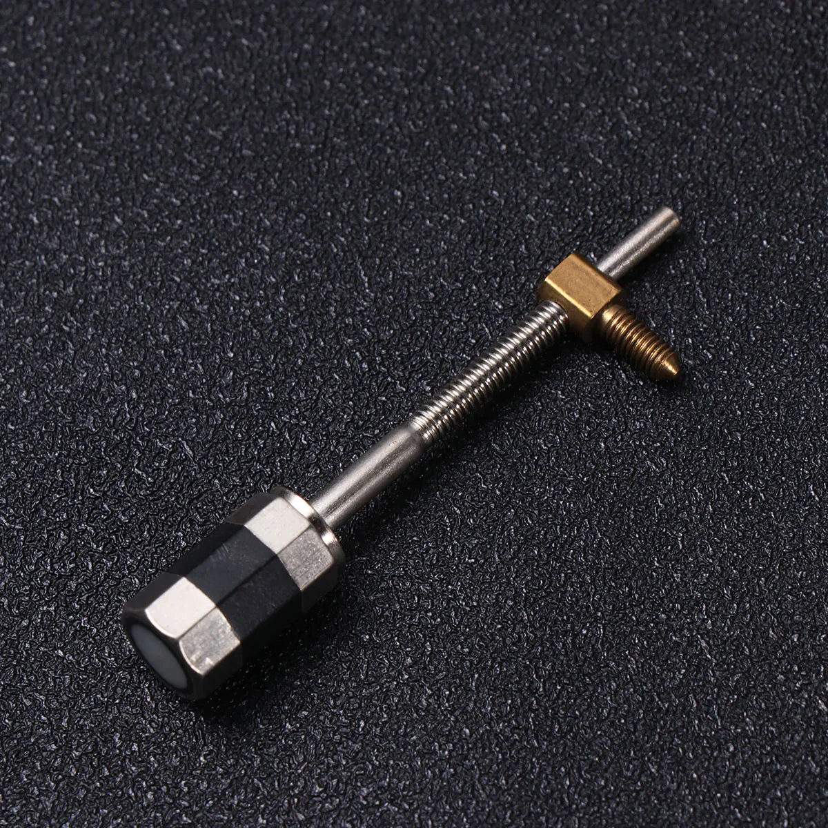 

Violin Parts Violin Pull Bow Parts Simple Durable Metal Viola Pull Bow Rod for Home Store (Suitable for Violins Under 1/2 Size)