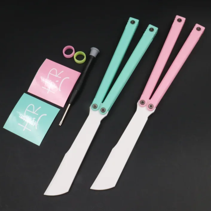 

DRAGON Practice Plastic Unshaved Folding Pocket EDC Bali Trainer
