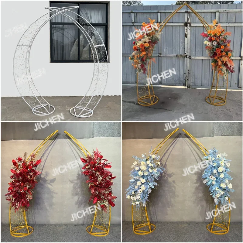 

Декоративная дверь-арка для свадебных торжеств, цвет слоновой кости, в европейском стиле, с полкой, белая