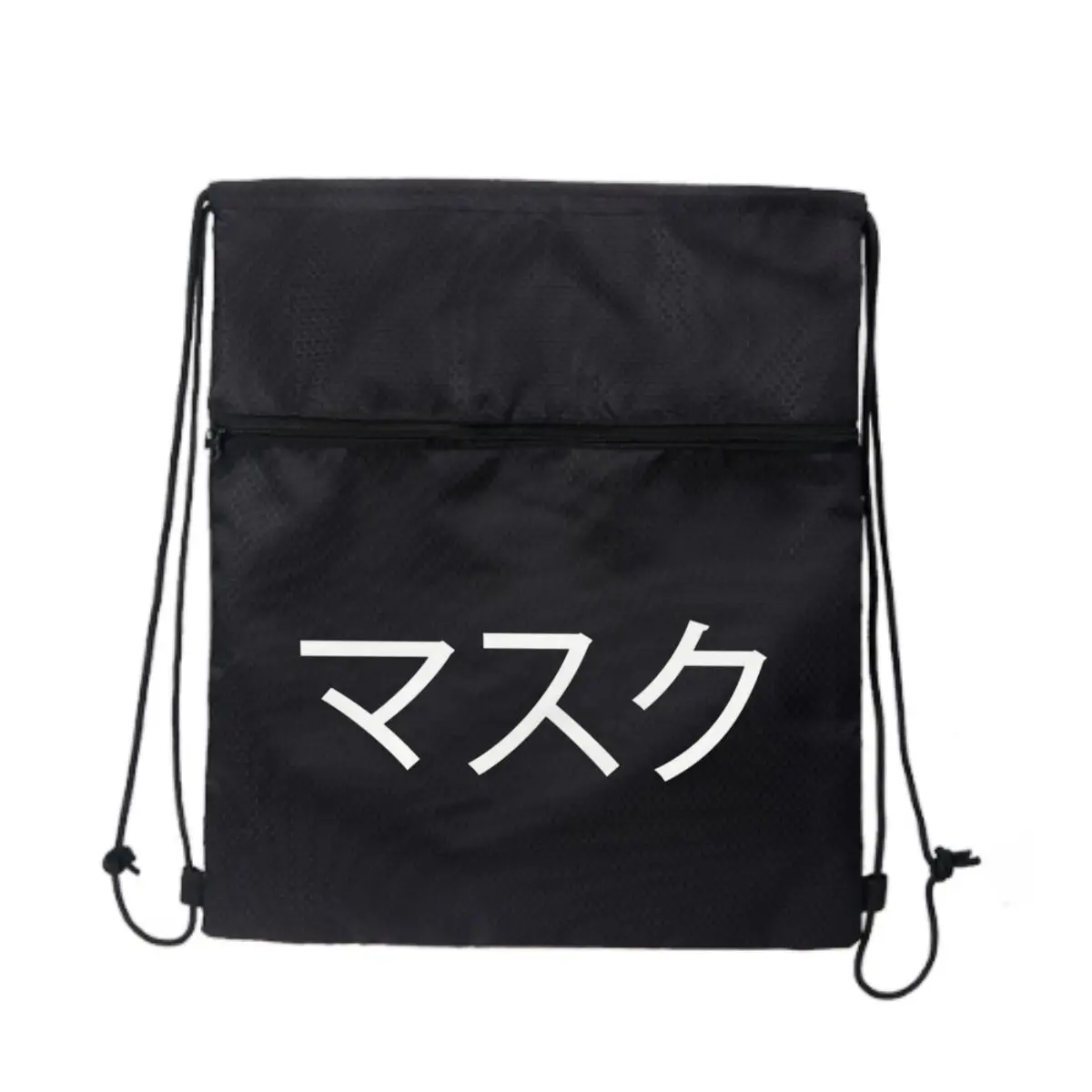 

Японская маска, культурное искусство, черная минималистичная уличная сумка на молнии на шнурке