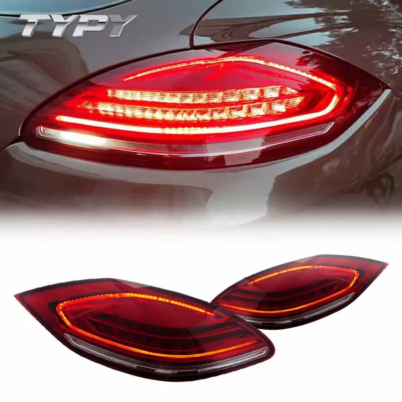 Автомобильный задний фонарь, модифицированный светодиодный задний фонарь, задние фонари, ходовые огни, указатель поворота, стоп-сигнал заднего хода для Porsche Panamera 2010-2013