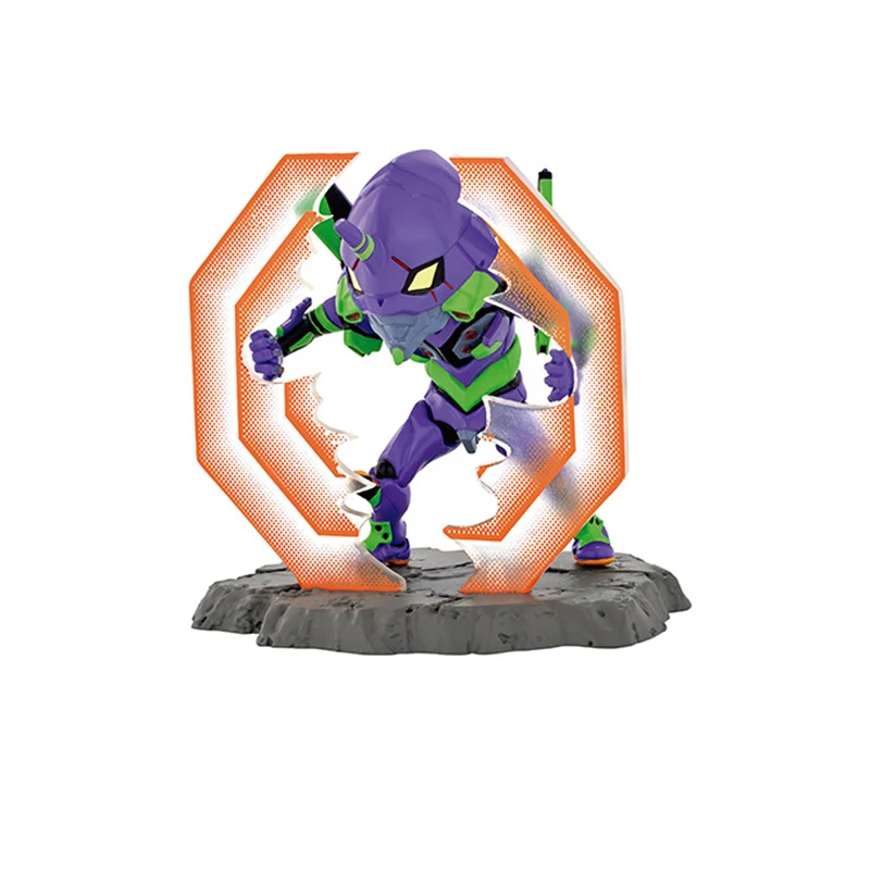 オリジナル EVA ネオン ジェネシス エヴァンゲリオン アニメ周辺グッズ おもちゃ 惣流・アスカ・ラングレー EVA-01 箱入り ガチャ アニメ アクション モデル フィギュア コレクション