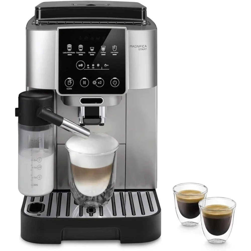 

Coffee Machine for 12-Cup Carafe, Automatic Milk Frother, Removable and Dishwasher-safe Parts for Easy Clean Up, Coffee Makers