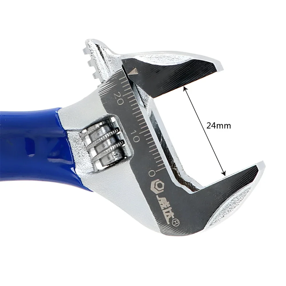 Universal Spanner Mini Nut Key Maximum 24mm Diameter Adjustable Wrench Stainless SteelHand Tools