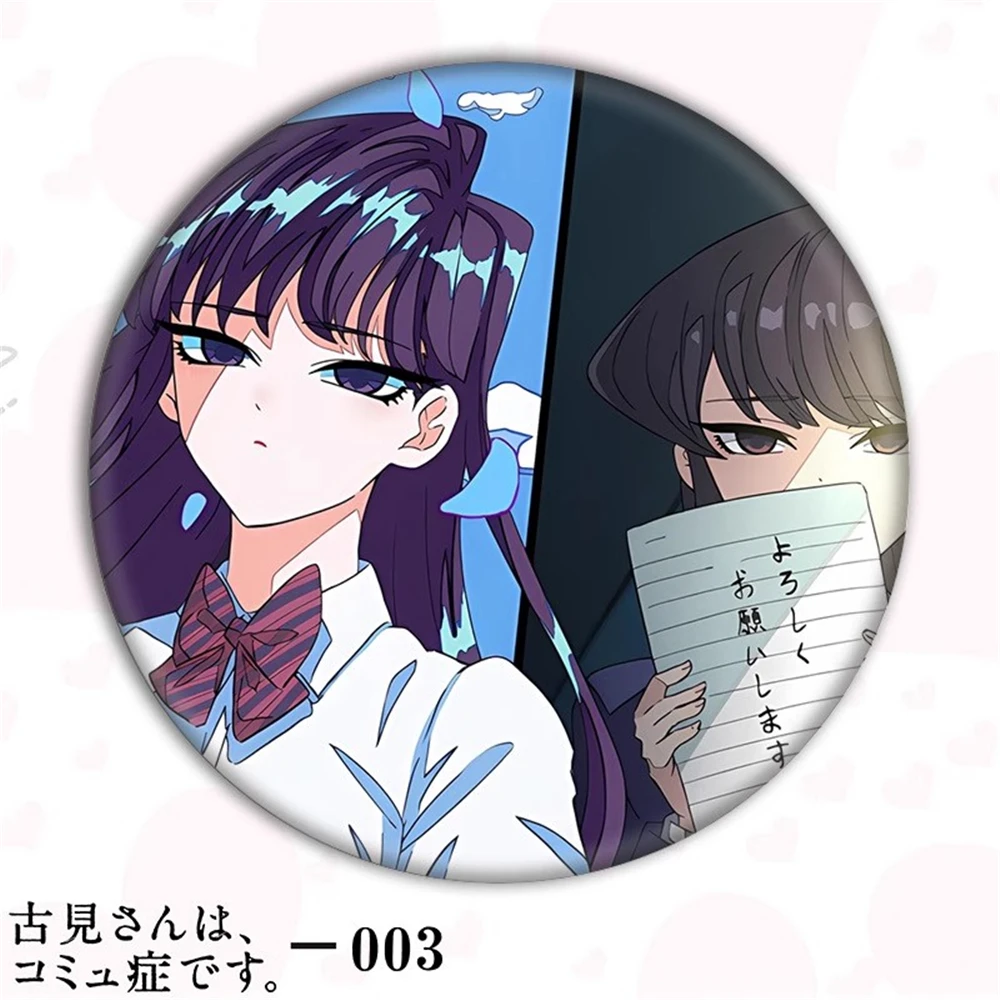 58mm Anime Komi kann nicht kom – Embroidery Reddit Bewertung und Preis