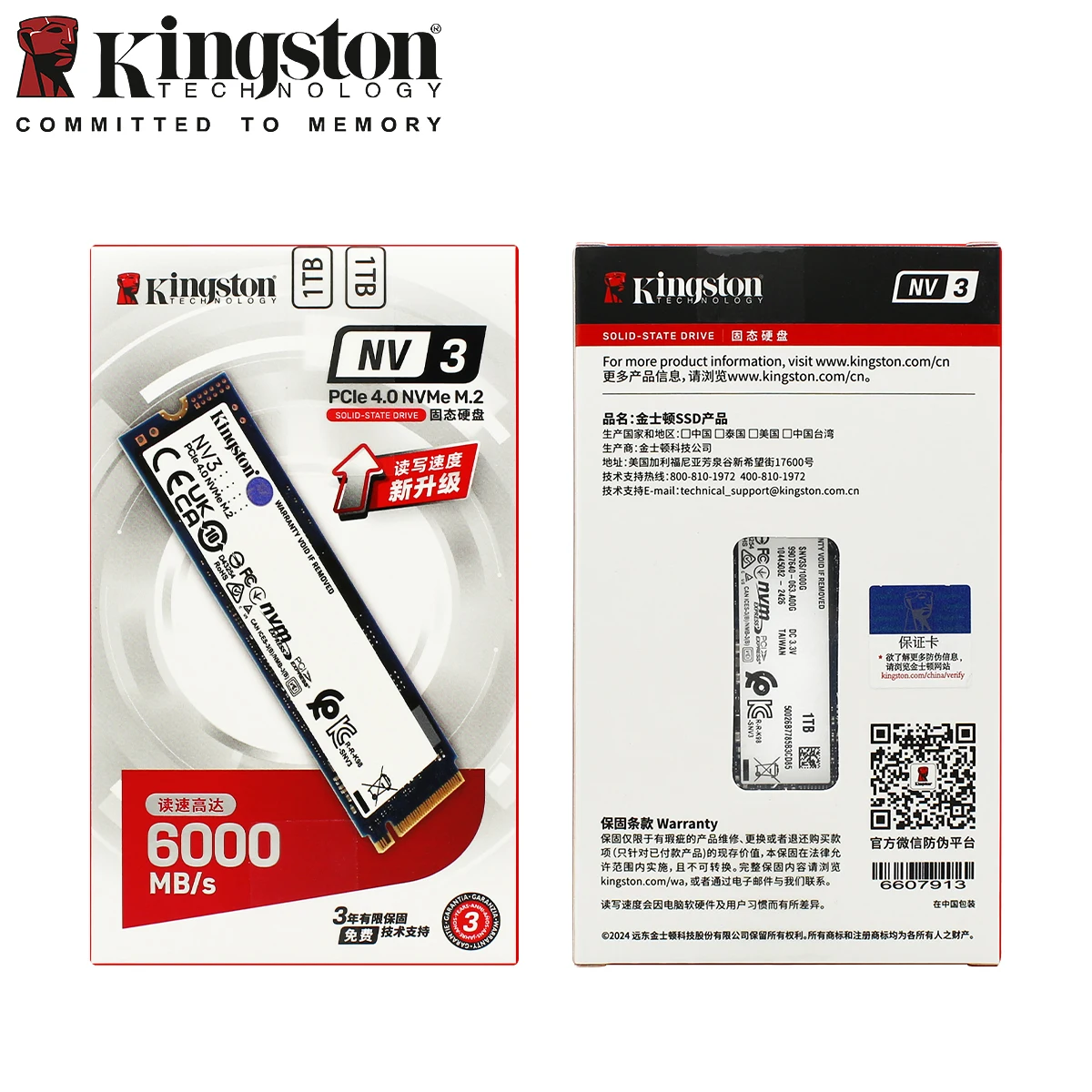 Kingston-NV3インチの内蔵SSD,SATA 2280, 250GB, 500GB,テラバイトGB