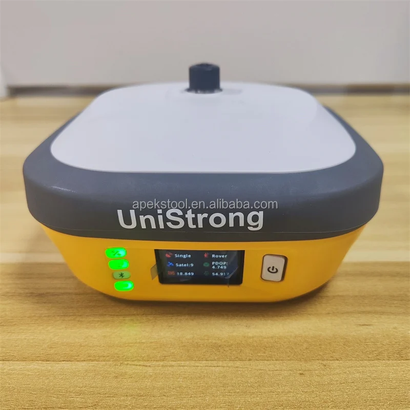 China Brand Unistrong G990Ii E800 1408 Channels Imu P9Iv Controller Surpad4.2 Software Rtk Gnss Base And Rover Unistrong