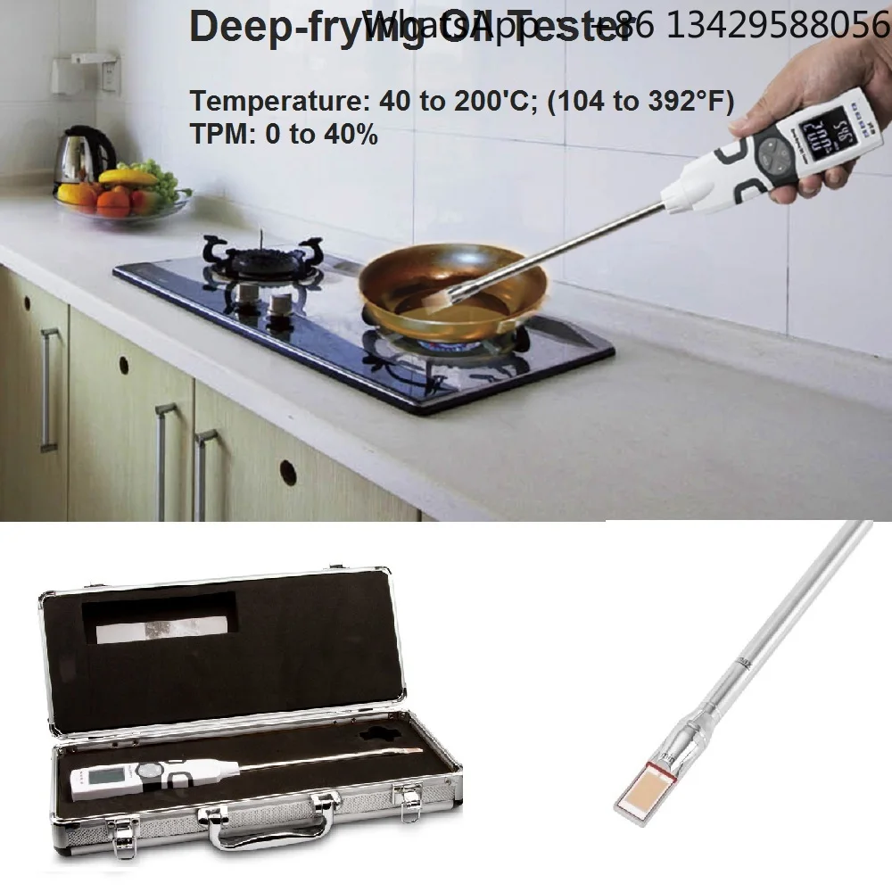 High Quality Fryer Cooking Oil Tester Range 0-40% TPM Deep Fry Cooking Oil Quality Tester Frying Oil Testing Kits