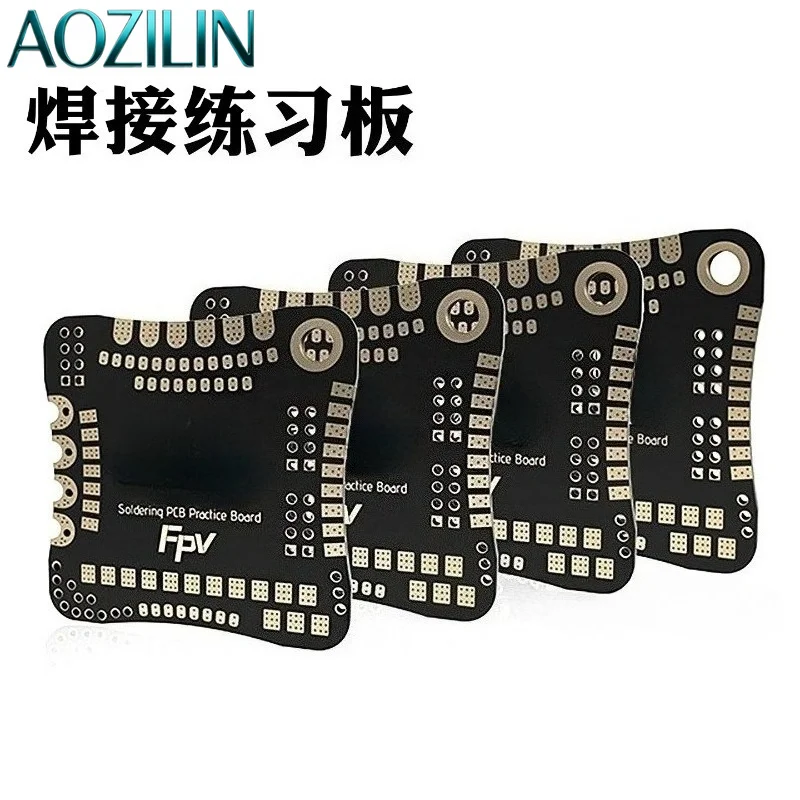 PCB Welding Practice Board for FPV Drone Soldering Training for Flight Controller ESC VTX RC Aircraft Model Hobby Accessory