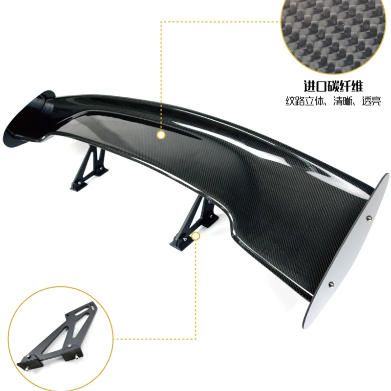 For Mitsubishi Lancer EX Evo 2008 2009 2010 2011 2012 2013 2014 2015 Carbon fiber  Rear Trunk Wing Spoiler