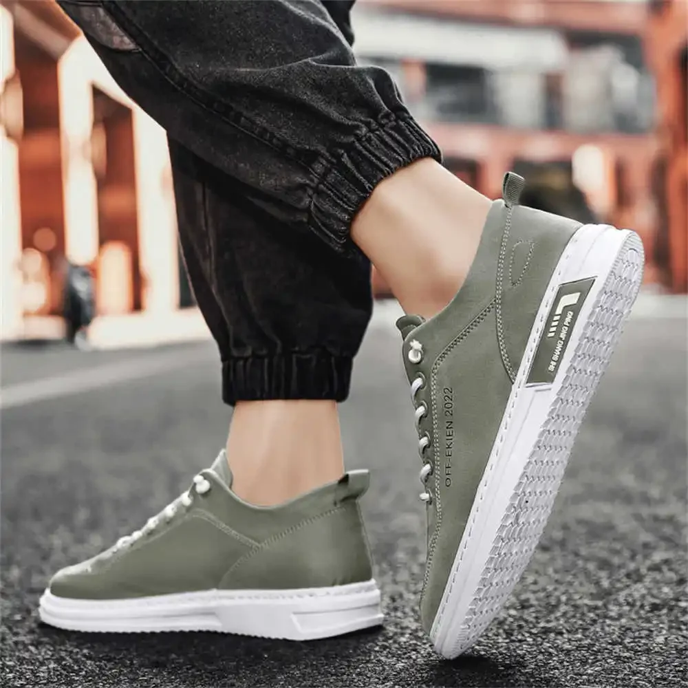 Mint Green Flat-heeled Mens Casual Shoes Sneakers Sports Shoes Men Sneakers Boots Luxury Brand Designer Pas Cher Shows