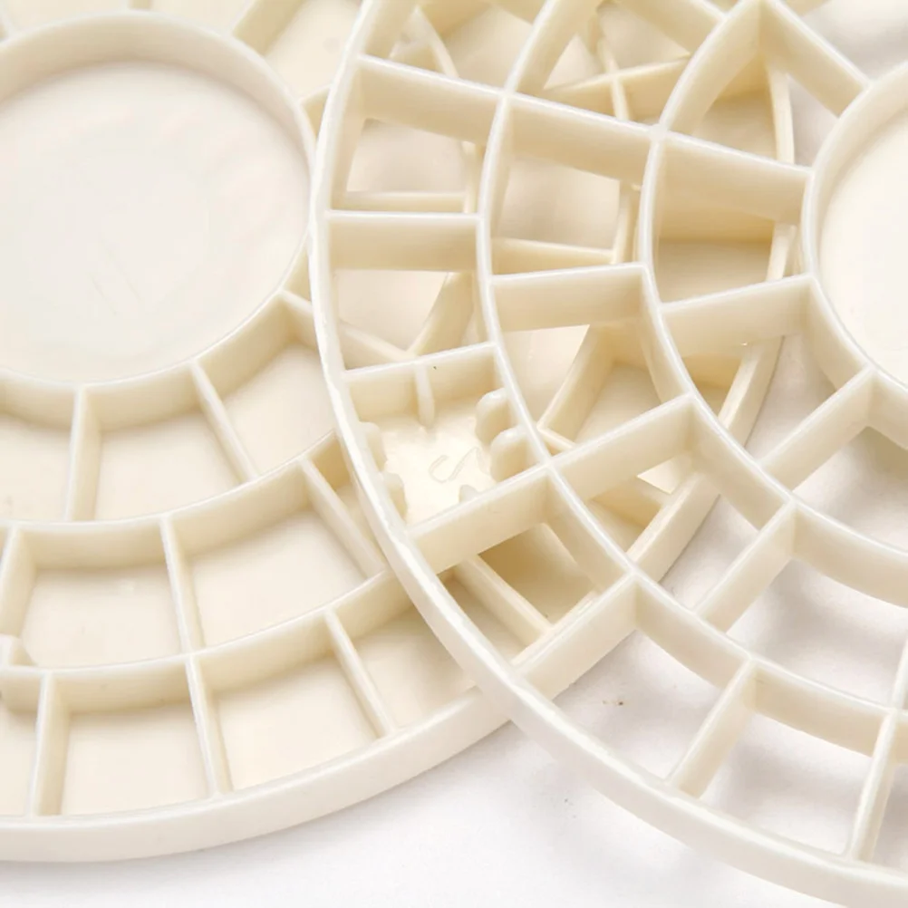 

Plastic Paint Brush Holder Multihole Organizer Round Penholder for Art Tools Home School Use Plastic Brush Holder