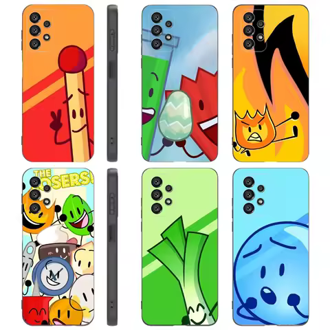 Bfdi Battle For Dream Phone Case For Samsung Galaxy A91,A80,A73,A72 ,A71,A53A52,A32 ,A31A22,A21s,A20,Black Cover