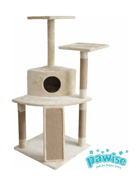 Pawise Multi Layers Pet Stairs Ladders Large Cat Tree with Cave House Cat Scratching Post Furniture